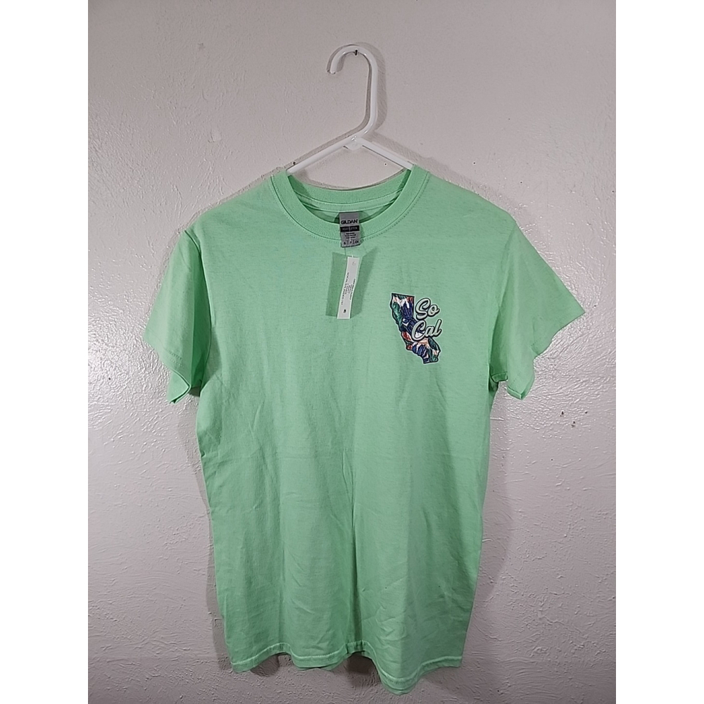 Gilden Heavy Cotton So Cal Graphic Tee-Shirt Size S NWT